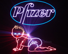 lasershow Pfizer